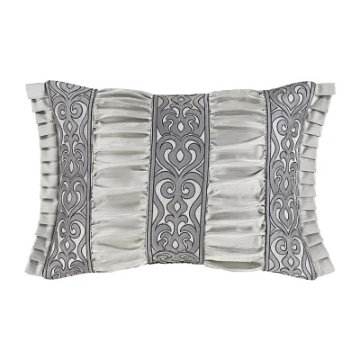 Queen Street Bylthe Pewter Rectangular Throw Pillows