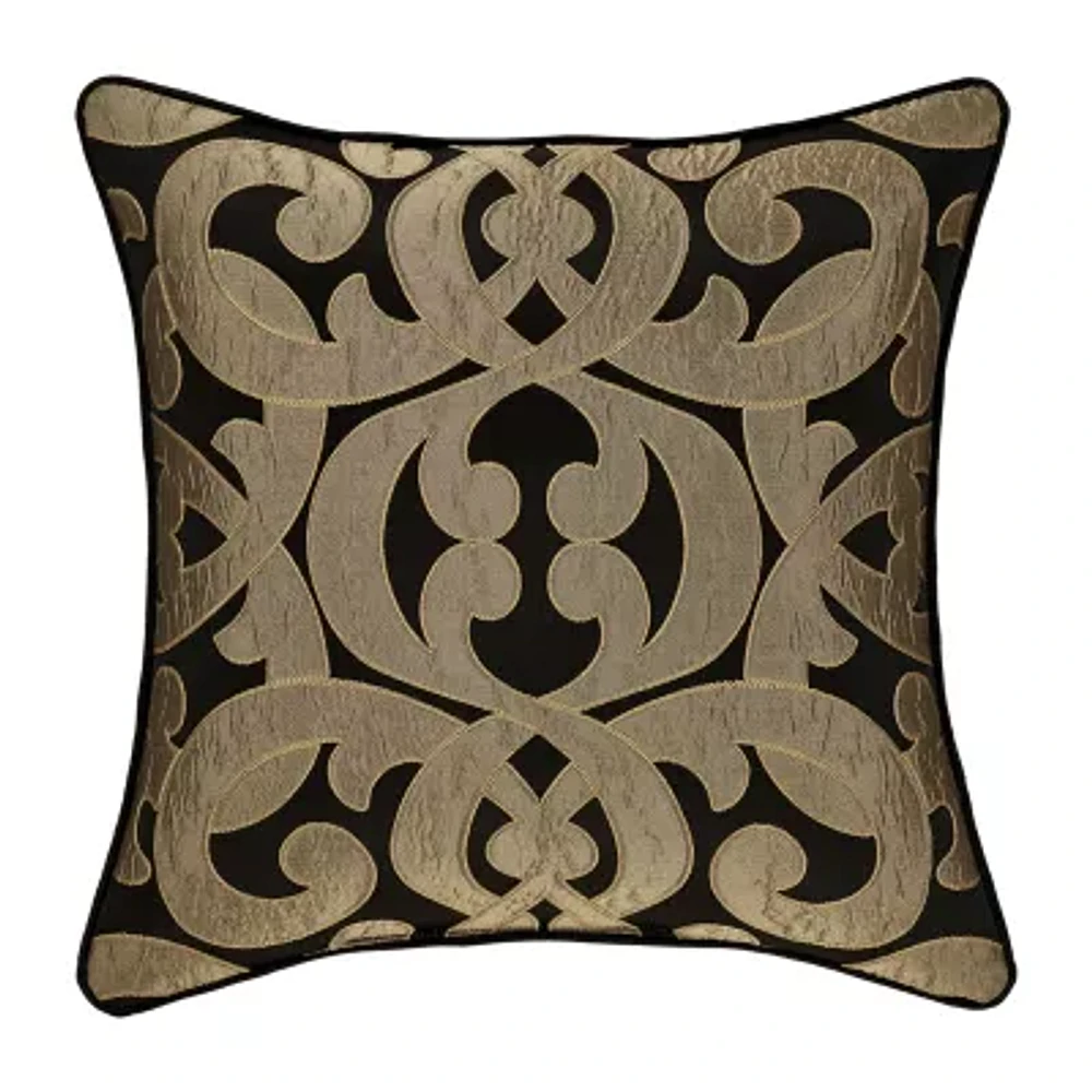 Queen Street La Grande Onyx Square Throw Pillow