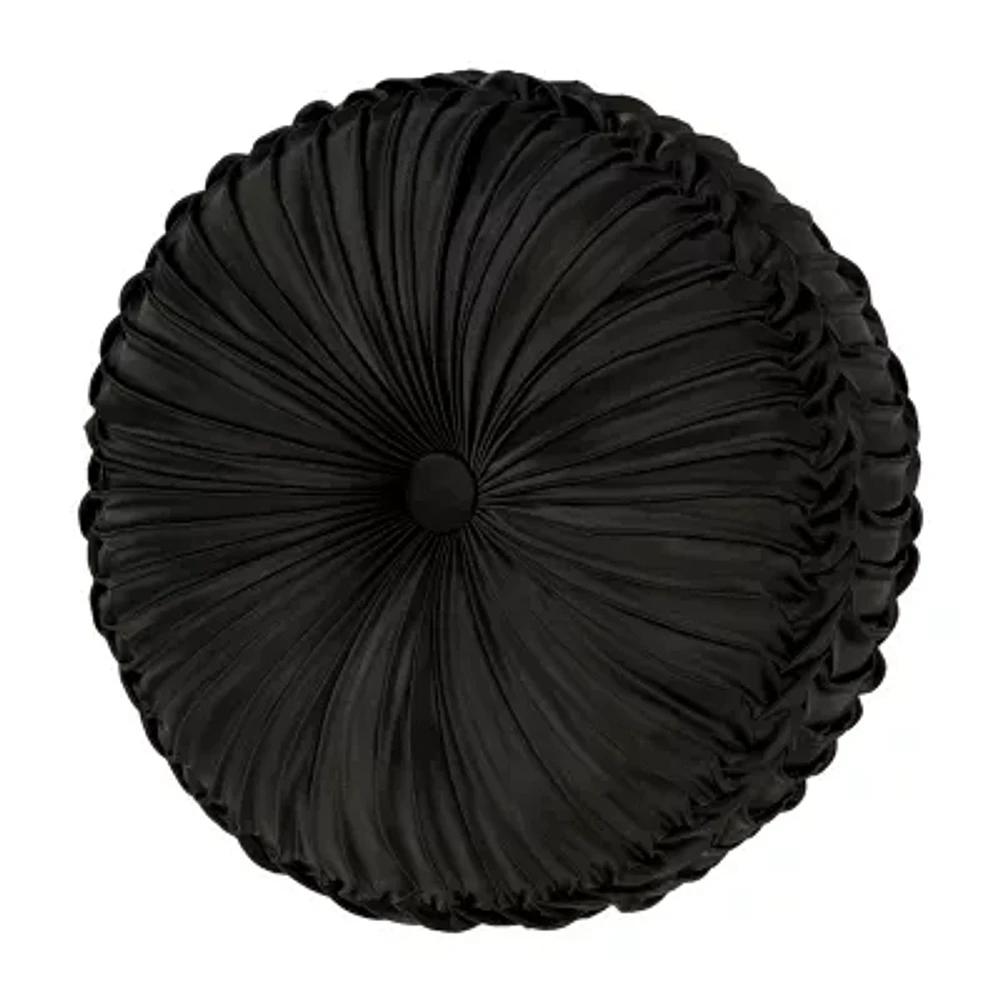 Queen Street La Grande Onyx Round Throw Pillows