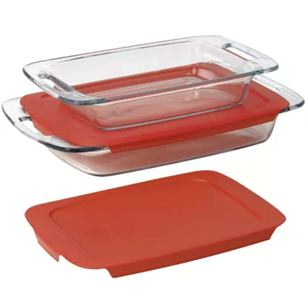 Pyrex® 4-pc. Easy Grab Bakeware Set