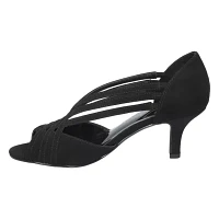 Easy Street Womens Oceana Open Toe Stiletto Heel Pumps