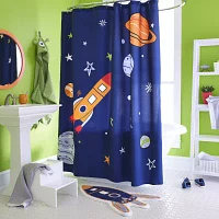 Under the Stars Kids Alien Hooded Bath Towel