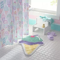 Under the Stars Kids Ice Cream Bath Rug