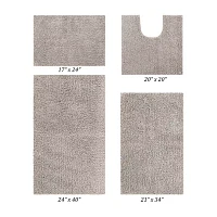 Better Trends Microplush 4-pc. Bath Rug Set