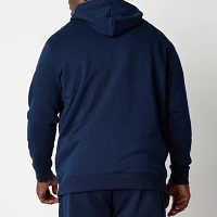 Xersion Big and Tall Cotton Fleece Mens Long Sleeve Hoodie