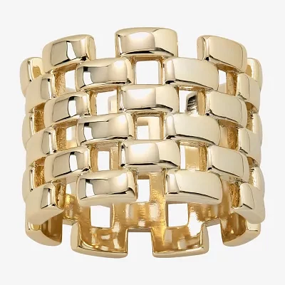 Sparkle Allure Watch Strap 14K Gold Over Brass Band