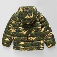 Okie Dokie Baby & Toddler Boys Hooded Midweight Puffer Jacket