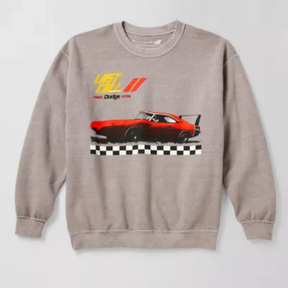 Mens Long Sleeve Dodge Sweatshirt