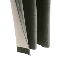 Seren Rod Pocket Back Tab Energy Saving Blackout Single Curtain Panels