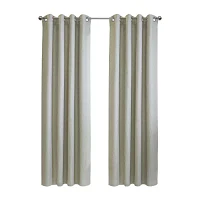 Zoey Energy Saving Blackout Grommet Top Single Curtain Panel