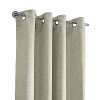 Zoey Energy Saving Blackout Grommet Top Single Curtain Panel