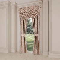 Queen Street Fresno Blackout Rod Pocket Set of 2 Curtain Panel