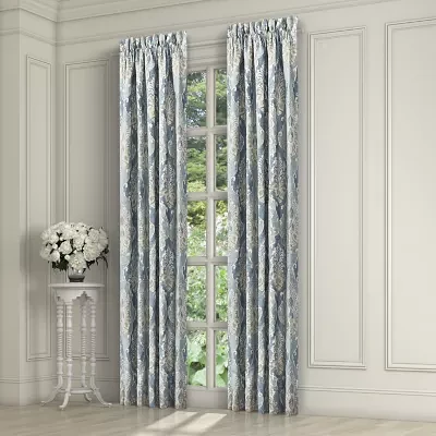 Queen Street Cesar Rod Pocket Blackout Set of 2 Curtain Panel