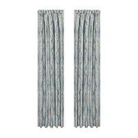 Queen Street Cesar Rod Pocket Blackout Set of 2 Curtain Panel