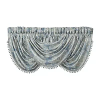 Queen Street Cesar Rod Pocket Waterfall Valances