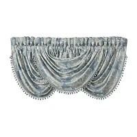 Queen Street Cesar Rod Pocket Waterfall Valances