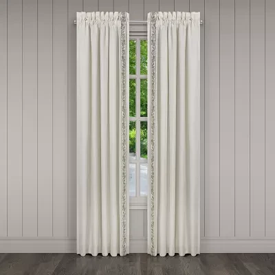 Queen Street Flaire Blackout Rod Pocket Set of 2 Curtain Panel