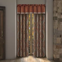 Queen Street Jefferson Blackout Rod Pocket Set of 2 Curtain Panel