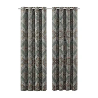 Queen Street Tiberius Blackout Grommet Top Set of 2 Curtain Panel