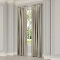 Queen Street Perugia Blackout Rod Pocket Set of 2 Curtain Panel