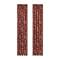 Queen Street Eveleth Blackout Rod Pocket Set of 2 Curtain Panel