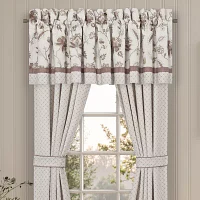 Queen Street Safia Rod Pocket Tailored Valance