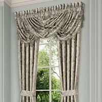 Queen Street Medellin Rod Pocket Blackout Set of 2 Curtain Panels