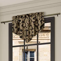 Queen Street La Grande Onyx Rod Pocket Ascot Valance