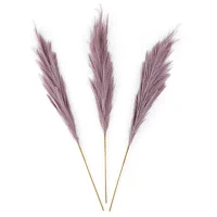 North Pole Trading Co. Light Purple Feather 3-pc. Christmas Picks