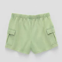 Thereabouts Little & Big Girls Cargo Short