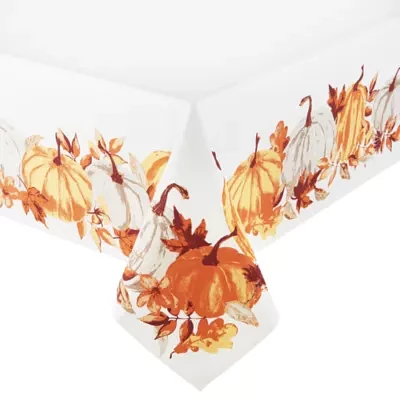 Linden Street Woodland Spice Pumpkin Tablecloths