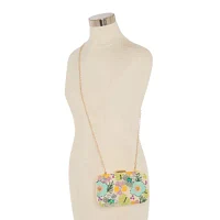 SOL and MER Beaded Clutch Beaded Evening Bag