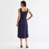 Isabel & Nina Womens Sleeveless Midi Sheath Dress