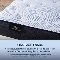 Serta Perfect Sleeper Blue Lagoon Nights 13.5" Plush Tight Top - Mattress + Adjustable Base