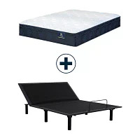 Serta Classic Andria 12.5" Plush Euro Top - Mattress + Adustable Base