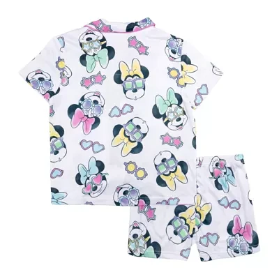 Disney Collection Toddler Girls 2-pc. Minnie Mouse Pajama Sets