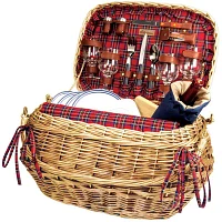 Picnic Time® Highlander Picnic Basket – Service for 4