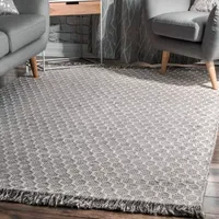 nuLoom Edris Tassel Hand Tufted Handmade Area Rug