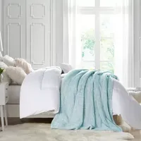 Swift Home Oversized 60" X 70" Ultra Fluffy High Pile Faux Fur Midweight Throw