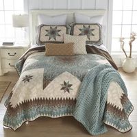 Donna Sharp Sea Breeze Star Quilt Set