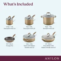 Anolon Advanced Home Hard Anodized 11-pc. Cookware Set