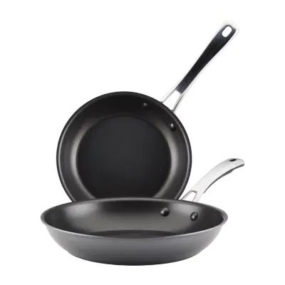 Rachael Ray Cook + Create Hard Anodized 2-pc. Non-Stick Skillet