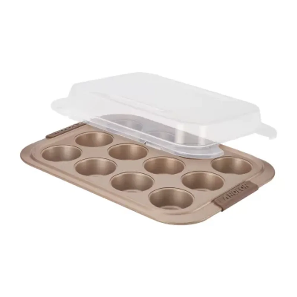 Anolon Advanced 12-Cup Covered Non-Stick Muffin Pan