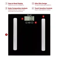 Escali Digital Display Bathroom Scale