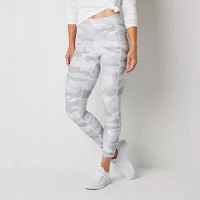 Xersion EverContour Womens High Rise Quick Dry 7/8 Ankle Leggings Tall