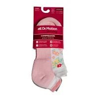 Dr.Motion Compression 2 Pair Low Cut Socks Womens