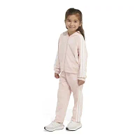 adidas Little Girls 2-pc. Pant Set