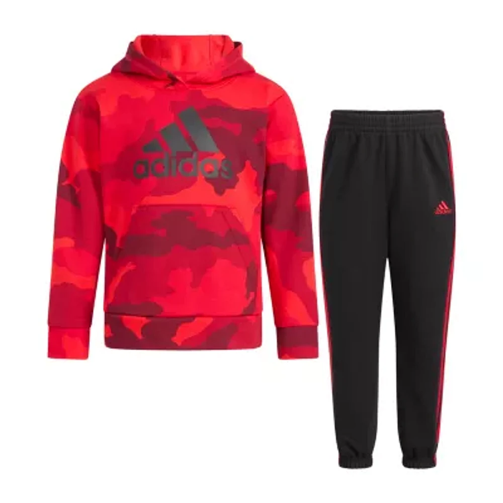 adidas Little Boys 2-pc. Pant Set