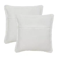 Safavieh Flayn 2-pc. Square Throw Pillows