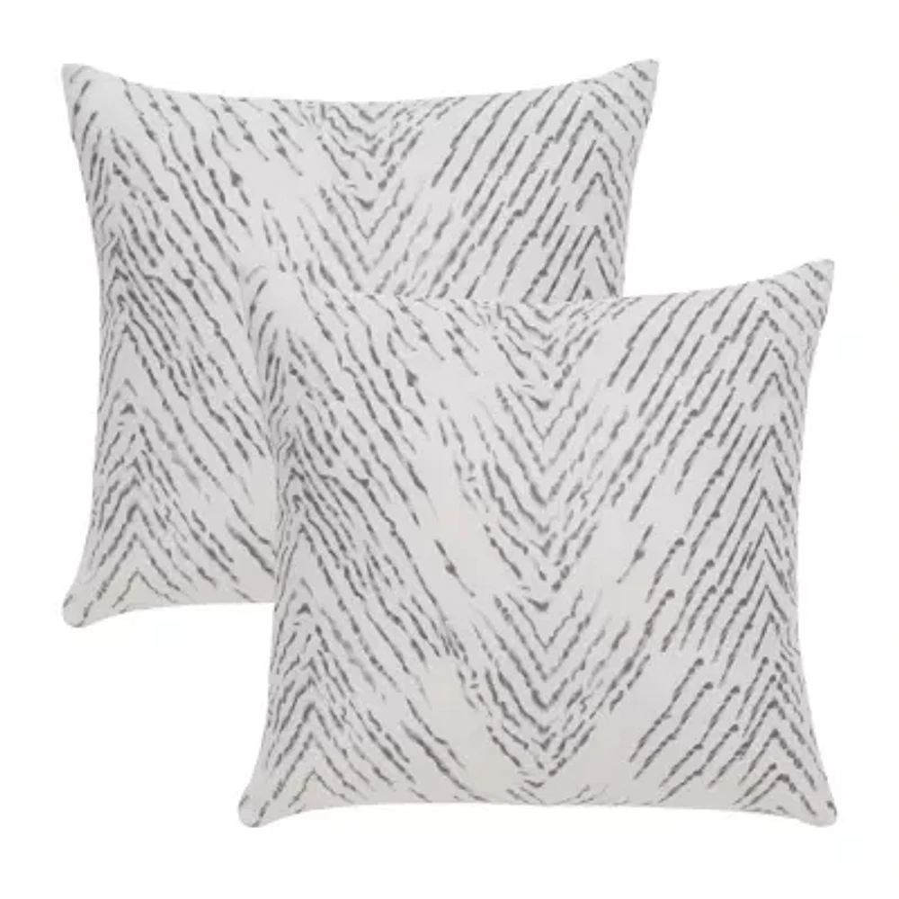 Safavieh Zecora 2 Pack Square Throw Pillow